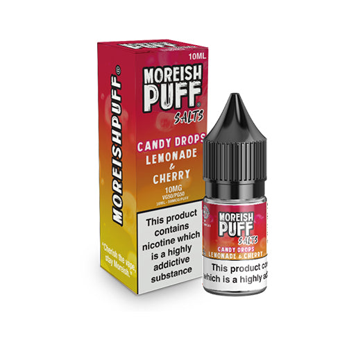 Moreish Puff Candy Drops Lemonade Cherry Nic Salt E-Liquid