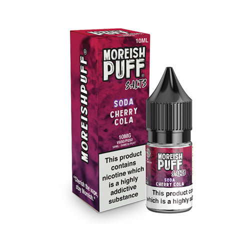 Moreish Puff Soda Cherry Cola Nic Salt E-Liquid