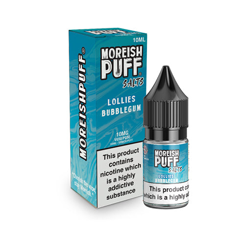 Moreish Puff Lollies Bubblegum Nic Salt E-Liquid