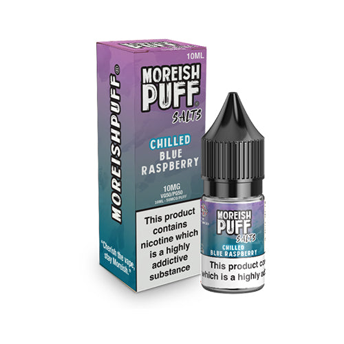 Moreish Puff Chilled Blue Raspberry Nic Salt E-Liquid