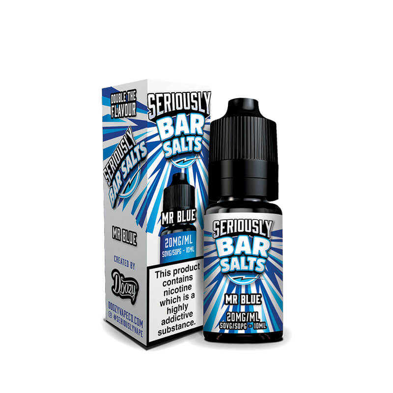 Doozy Vape Co Seriously Bar Salts Mr Blue 10ml