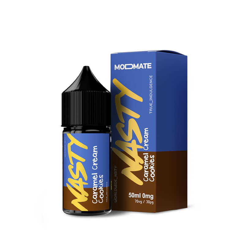 Nasty Juice Modmate Caramel Cream Cookies Shortfill 50ml E-Liquid