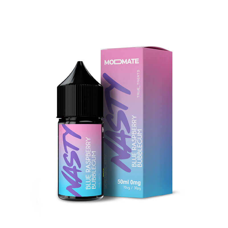 Nasty Juice Modmate Blue Raspberry Bubble Gum Shortfill 50ml E-Liquid