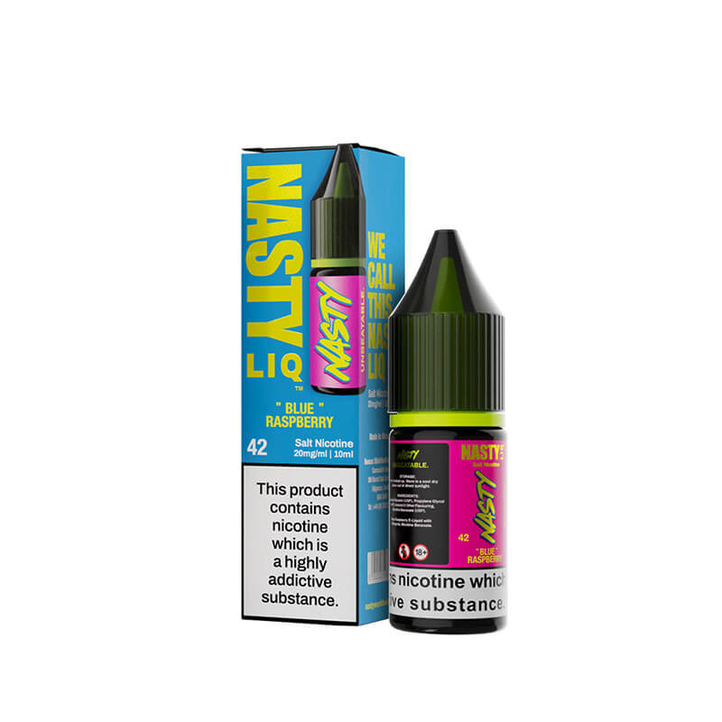 Nasty Liq Blue Raspberry 10ml Nic Salt E-Liquid By Nasty Juice