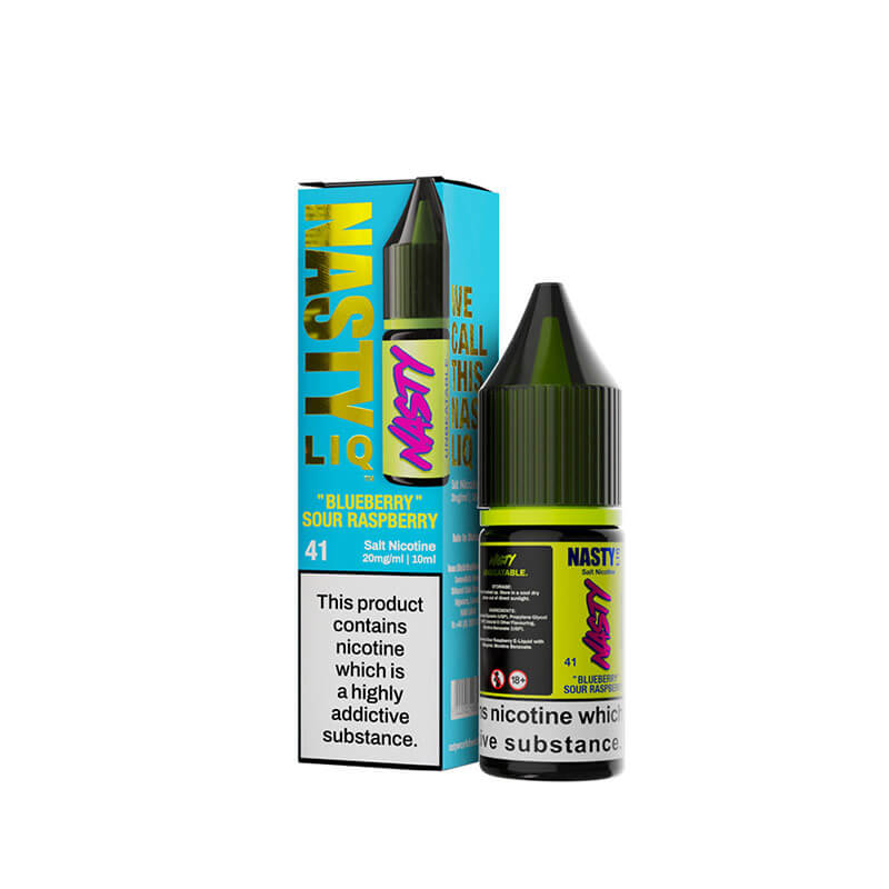 Nasty Liq Blueberry Sour Raspberry 10ml Nic Salt E-Liquid By Nasty Juice