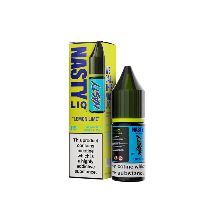 Nasty Liq Lemon Lime 10ml Nic Salt E-Liquid By Nasty Juice