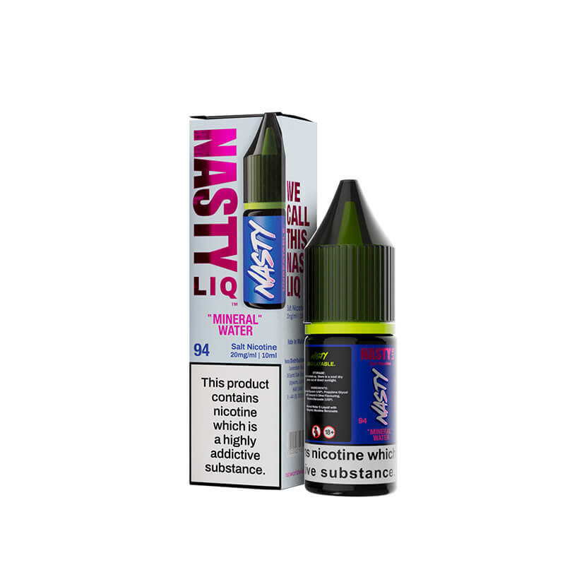 Nasty Liq Mineral Water 10ml Nic Salt E-Liquid By Nasty Juice