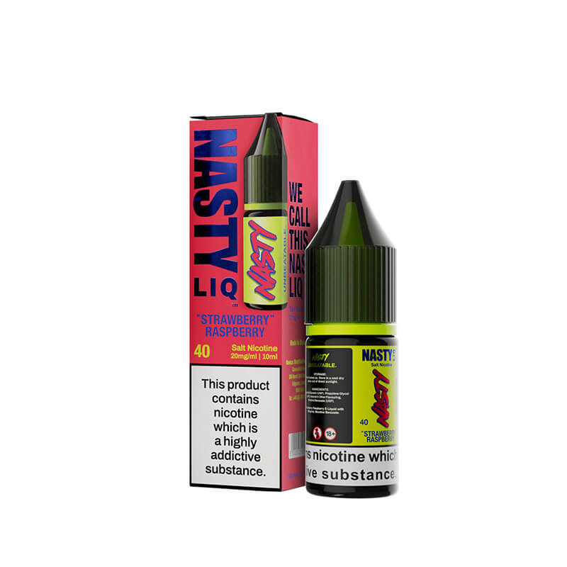 Nasty Liq Strawberry Raspberry 10ml Nic Salt E-Liquid By Nasty Juice