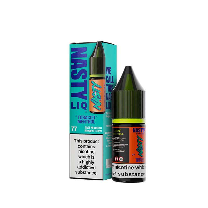 Nasty Liq Tobacco Menthol 10ml Nic Salt E-Liquid By Nasty Juice