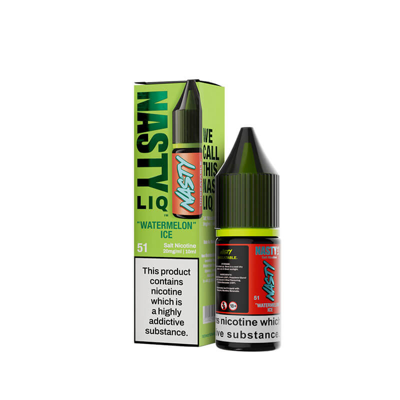 Nasty Liq Watermelon Ice 10ml Nic Salt E-Liquid By Nasty Juice