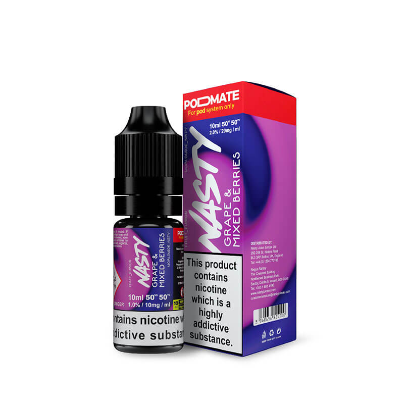 Nasty Juice Podmate Grape & Mixed Berries 10ml E-Liquid