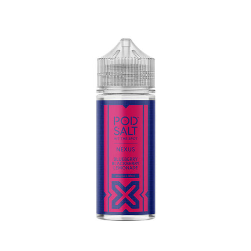 Pod Salt Nexus Blueberry Blackberry Lemonade 100ml Shortfill E-Liquid