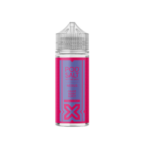 Pod Salt Nexus Grape Berry Burst 100ml Shortfill E-Liquid