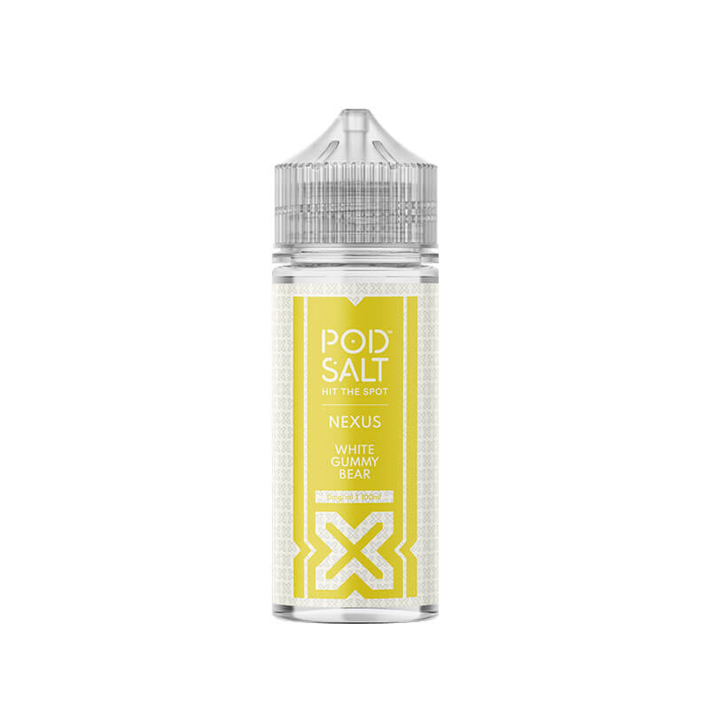 Pod Salt Nexus White Gummy Bear 100ml Shortfill E-Liquid