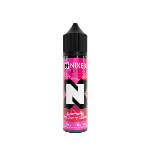 Nixer Strawberry Raspberry Cherry 30ml Longfill E-Liquid