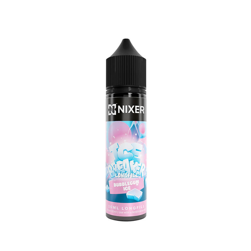 Nixer Ice Breaker Bubblegum Ice 30ml Longfill E-Liquid