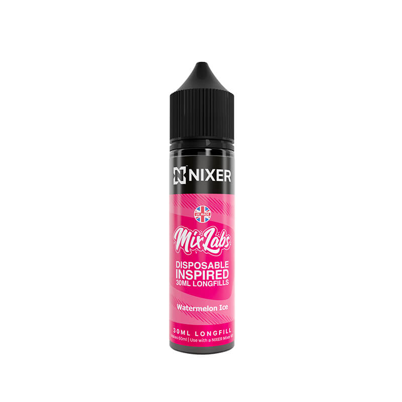 Nixer Mix Labs Watermelon Ice 30ml Longfill E-Liquid