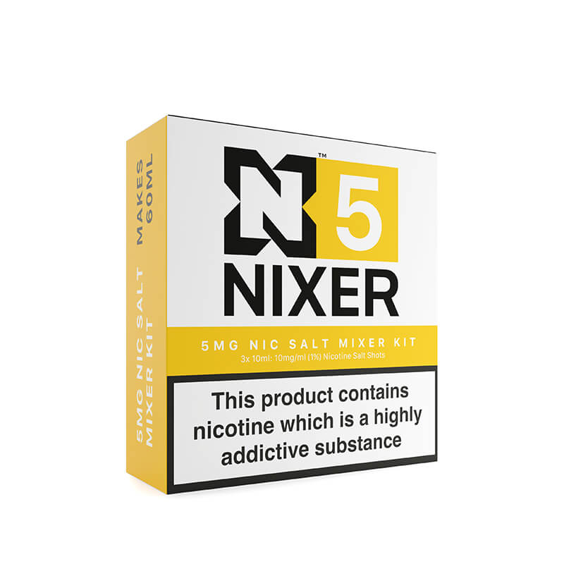 Nixer N5 Mixer Kit Nic Salt - 5mg