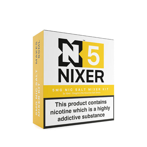 Nixer N5 Mixer Kit Nic Salt - 5mg