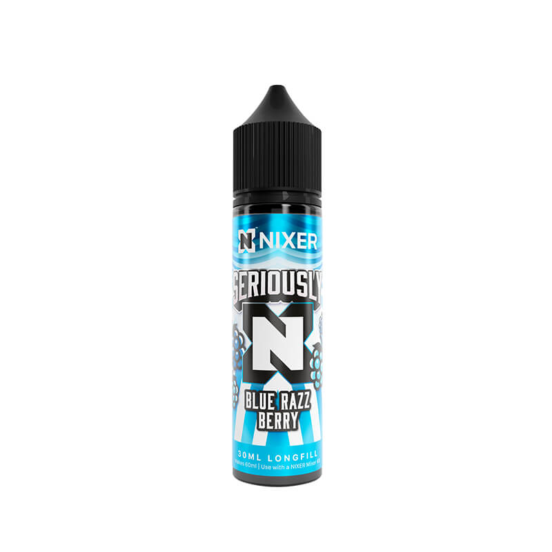 Nixer Seriously Blue Razz Berry 30ml Longfill E-Liquid