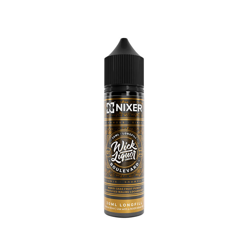 Nixer Wick Liquor Boulevard 30ml Longfill E-Liquid