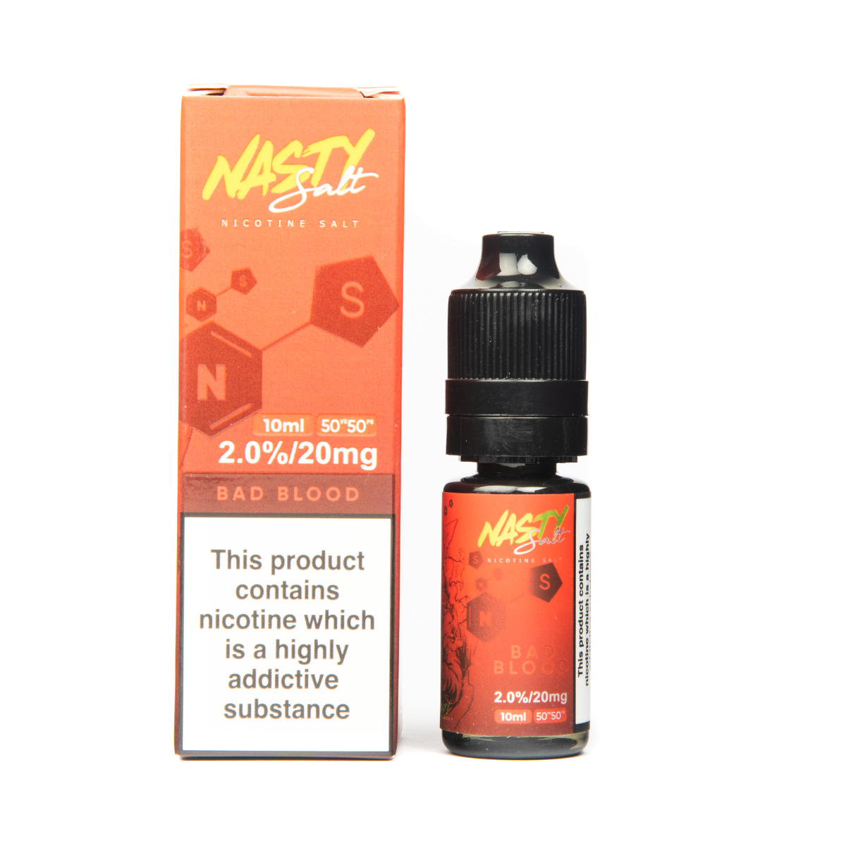 Nasty Juice Bad Blood Nasty Salt E Liquid 10ml