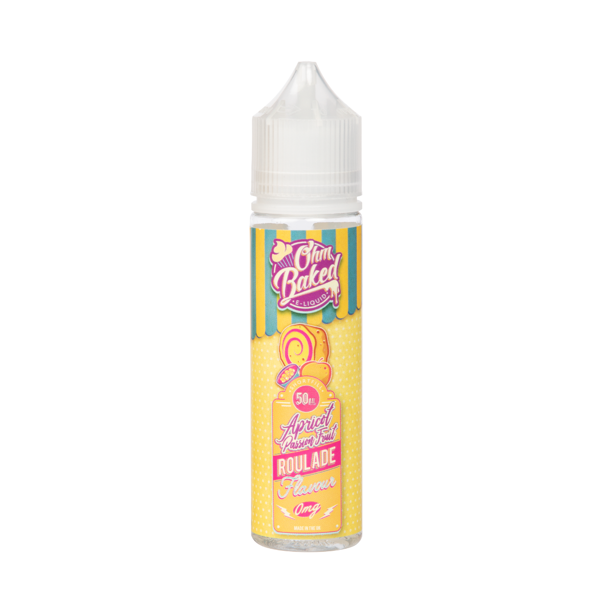 Apricot Passion Fruit Roulade Short Fill E-Liquid 50ml