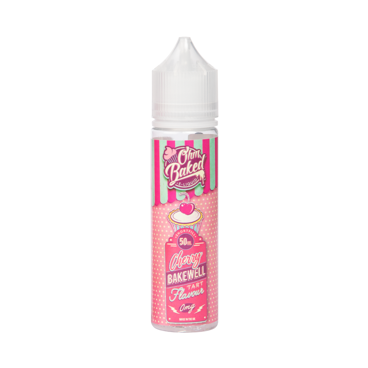 Cherry Bakewell Short Fill E-Liquid 50ml