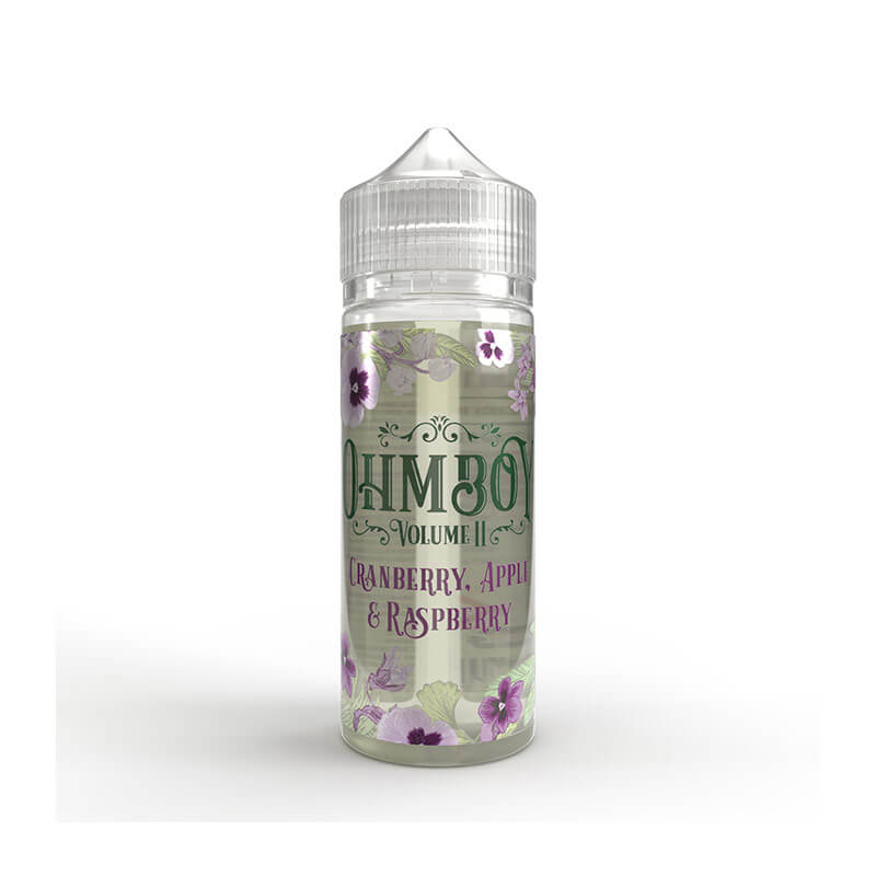 Ohm Boy Cranberry Apple & Raspberry 100ml Shortfill E-Liquid