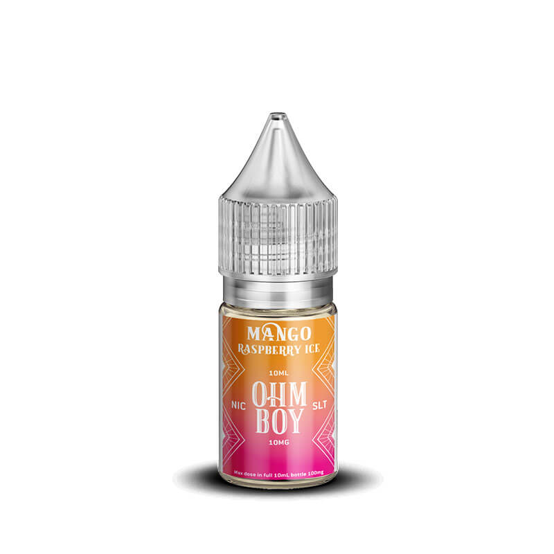 Ohm Boy Mango Raspberry Ice 10ml Nic salt E-Liquid