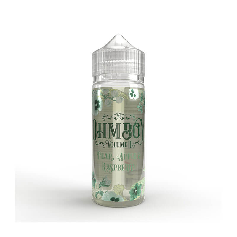 Ohm Boy Pear Apple & Raspberry 100ml Shortfill E-Liquid