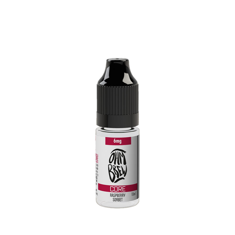 Ohm Brew Core Raspberry Sorbet 50/50 Eliquid