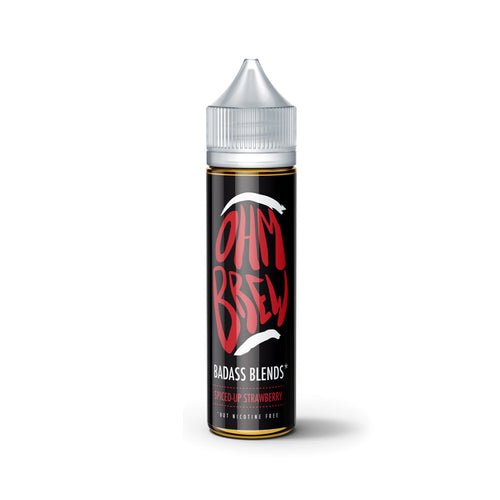 Ohm Brew Badass Blends Spiced Up Strawberry Shortfill E-Liquid