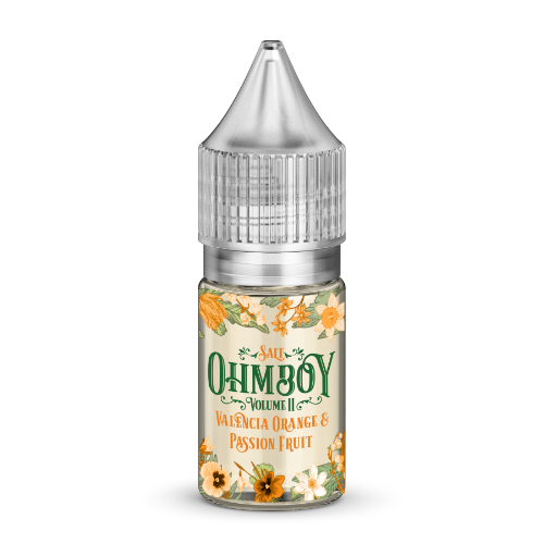 Ohm Boy Valencia Orange & Passion Fruit Nic Salt E-Liquid