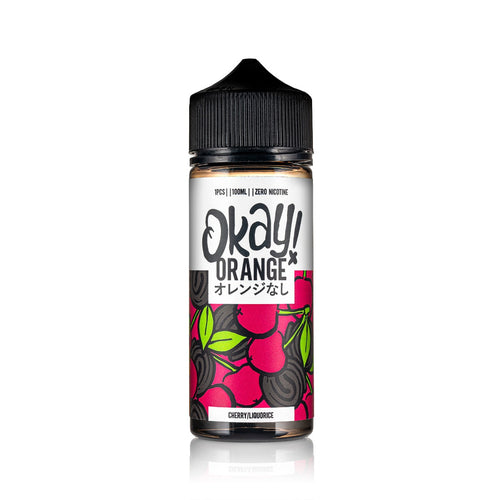 Okay! Orange - Cherry Liquorice 100ml Shortfill E-Liquid