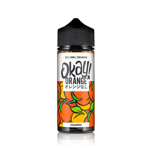 Okay! Orange - Peach & Apricot 100ml Shortfill E-Liquid