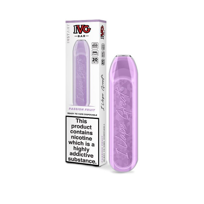 IVG  Bar Passionfruit 2ml 20mg