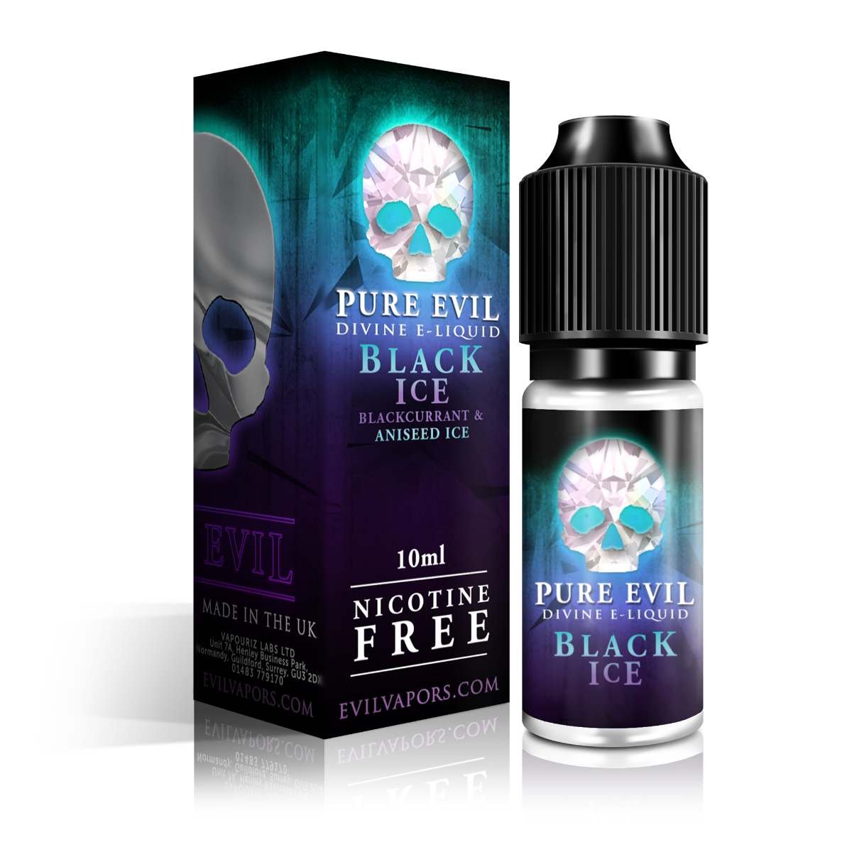 Pure Evil Black Ice E-Liquid 10ml