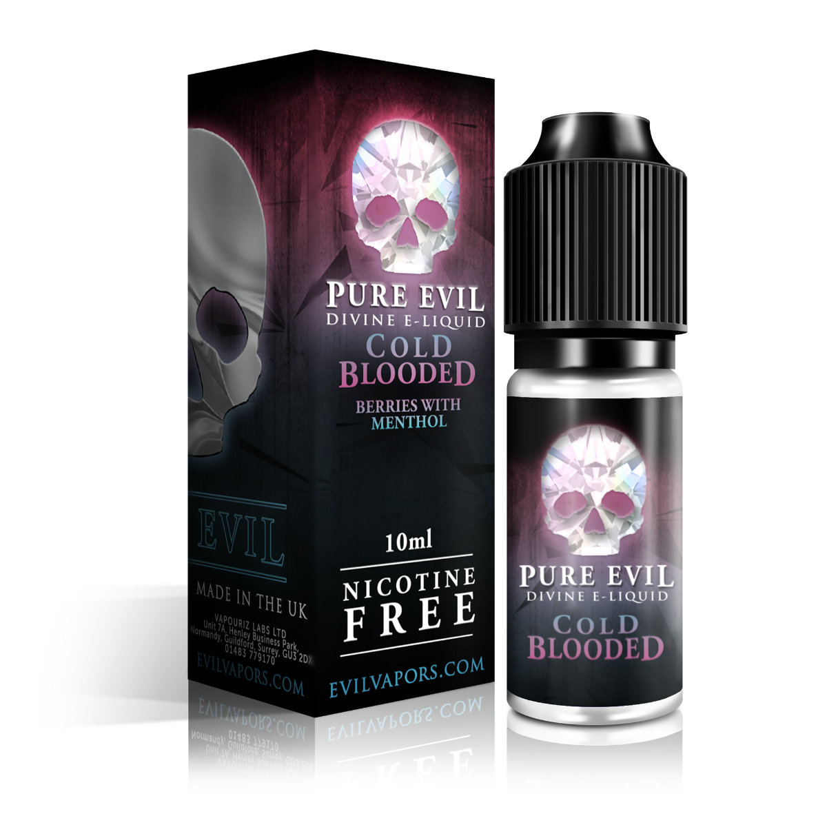 Pure Evil Cold Blooded E-Liquid 10ml