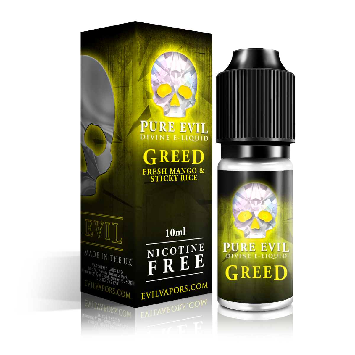 Pure Evil Greed E-Liquid 10ml