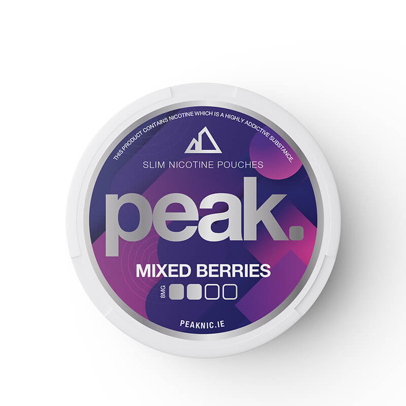 Peak Mixed Berries Nic Pouches