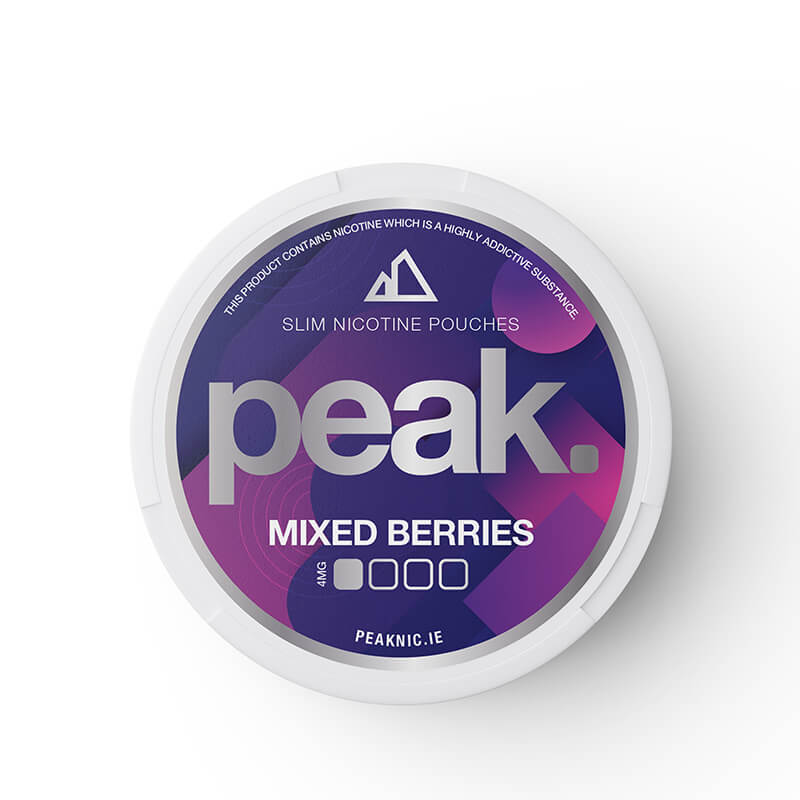 Peak Mixed Berries Nic Pouches