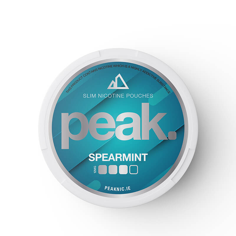 Peak Spearmint Nic Pouches