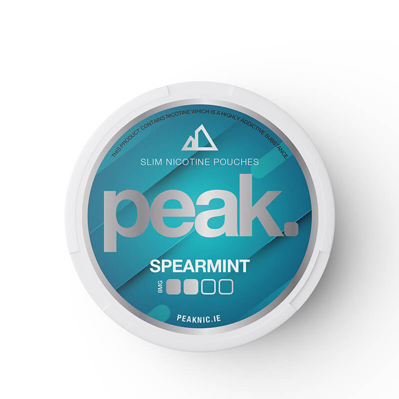 Peak Spearmint Nic Pouches