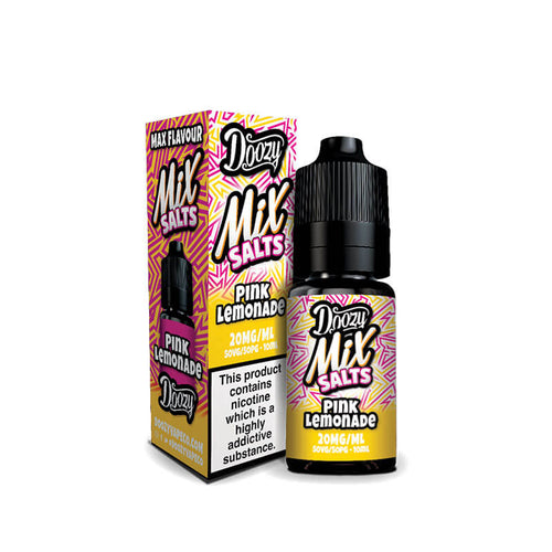 Doozy Vape Co Mix Salts Pink Lemonade 10ml Nic Salt E-Liquid