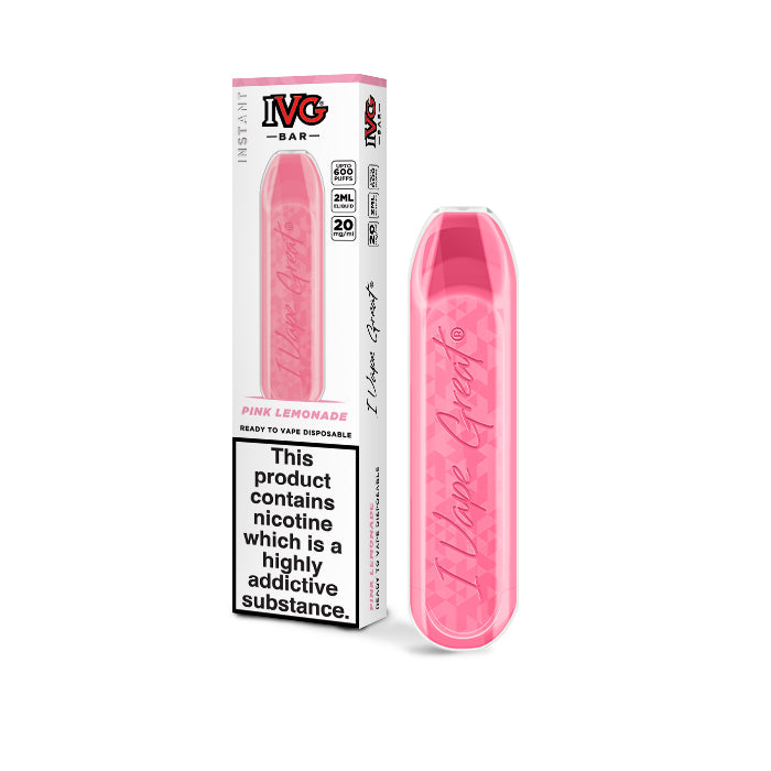 IVG  Bar Pink Lemonade 2ml 20mg