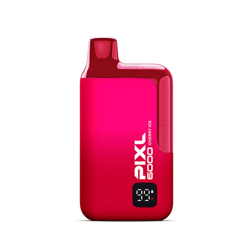 Pixl 6000 Cherry Ice Prefilled Rechargeable Disposable Vape - 20mg