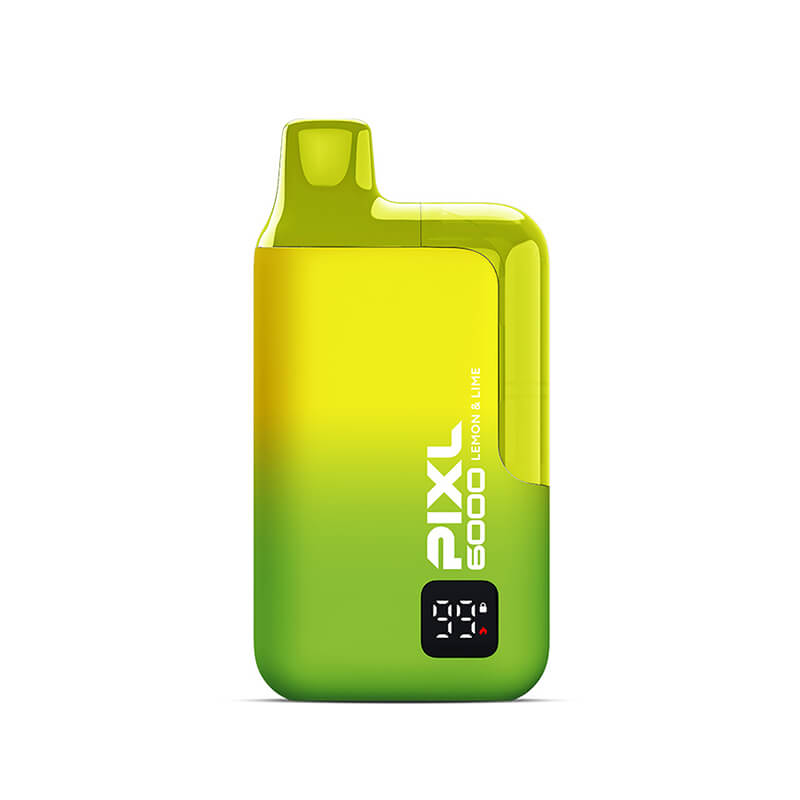 Pixl 6000 Lemon & Lime Prefilled Rechargeable Disposable Vape - 20mg