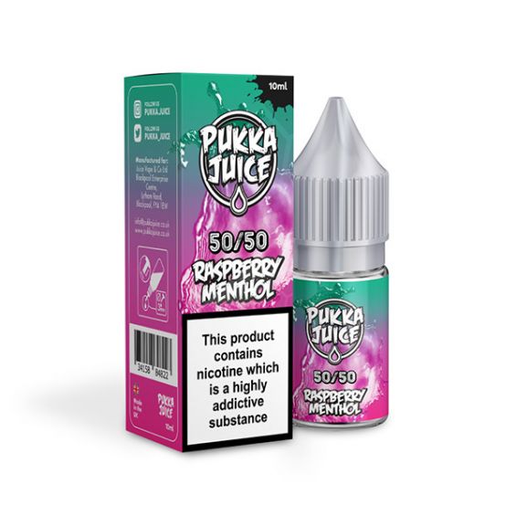 Pukka Juice Raspberry Menthol 50/50 E-Liquid