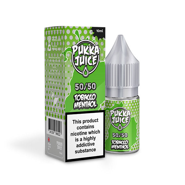 Pukka Juice Tobacco Menthol 10ml E-Liquid
